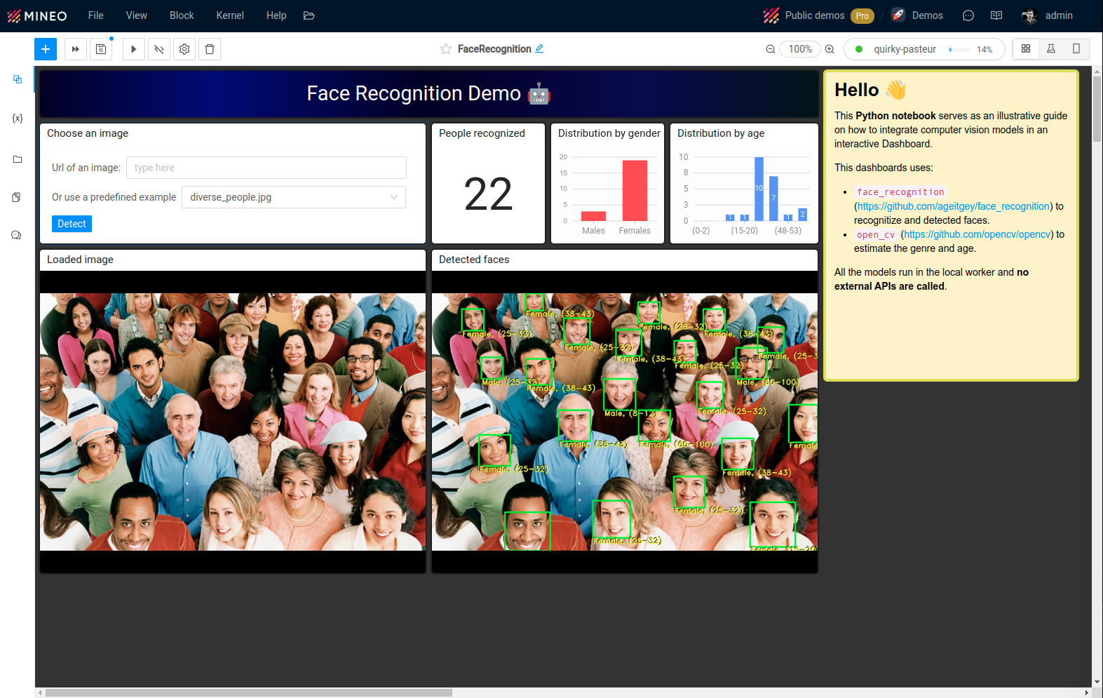 Face Recognition Demo